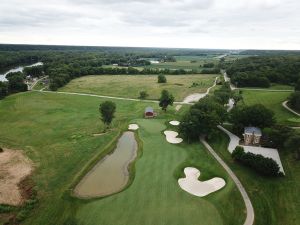 TPC Deere Run Aerial 2nd Water